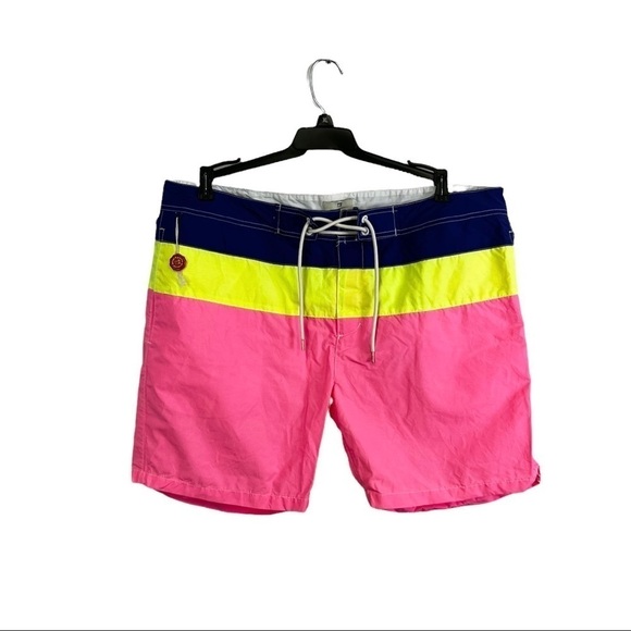 Scotch &‎ Soda Swim Trunks Colorblock Shorts - Picture 1 of 7